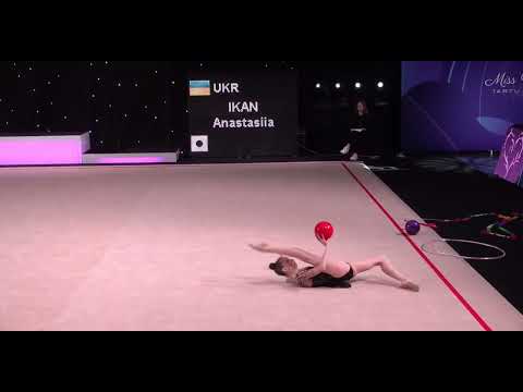 Anastasiia Ikan (2007) Ball Final 30,517 GOLD - International Tournament "Miss Valentine 2023"