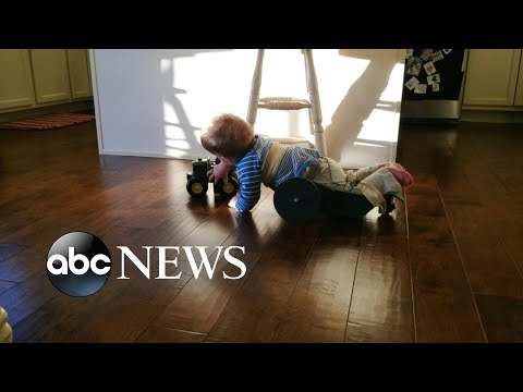 Man's gift to help give more mobility to young son being shared with others