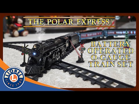 The Polar Express Battery Operated O Gauge Train Set