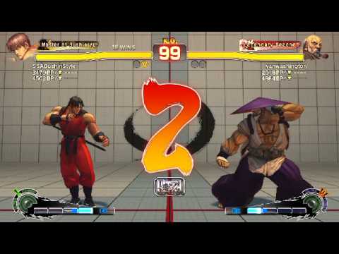 USF4 battle: Guy(me, SSABushinStyle) vs Gouken(vanwashington)