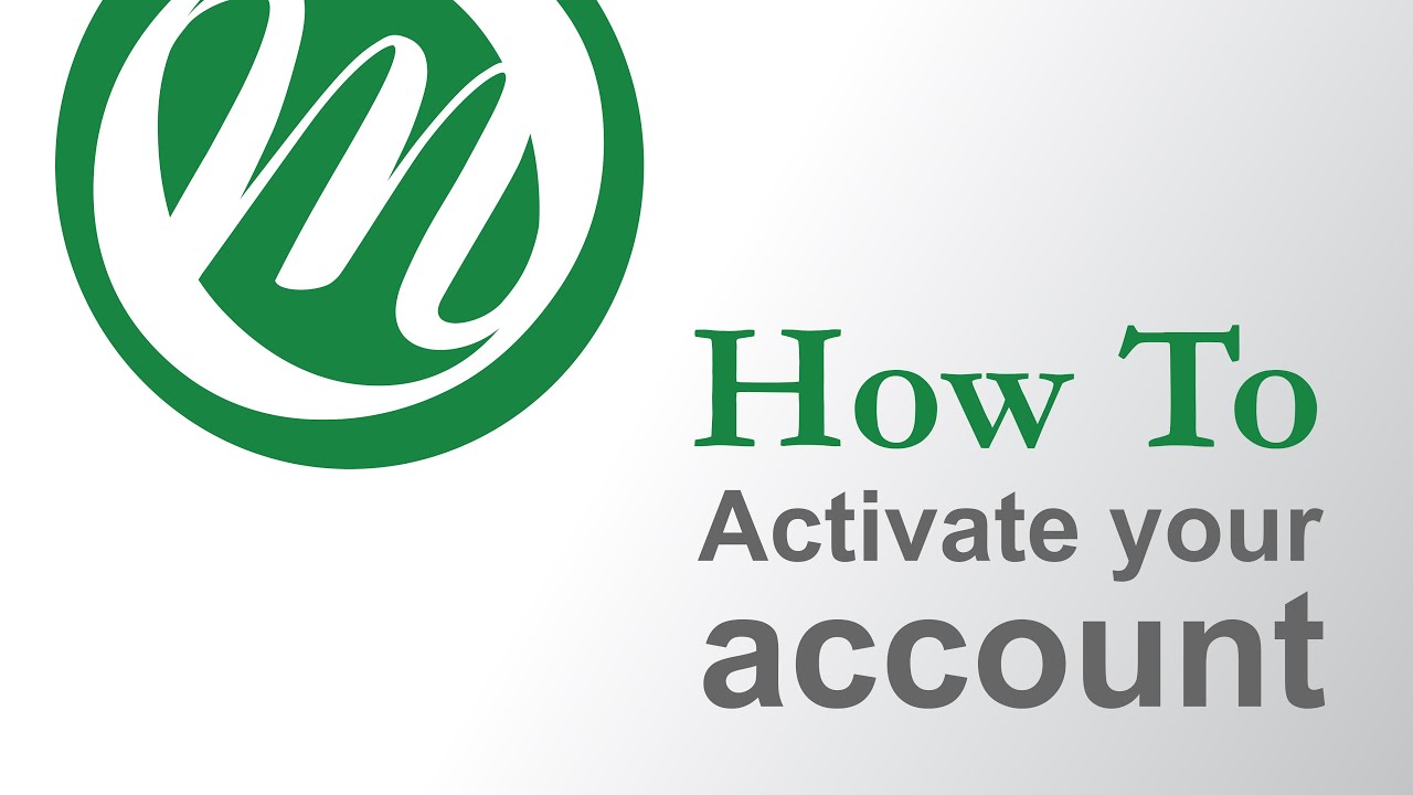 How to activate your Mentornet Online account