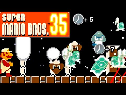 Super Mario Bros. 35 Battle Royale Gameplay #41