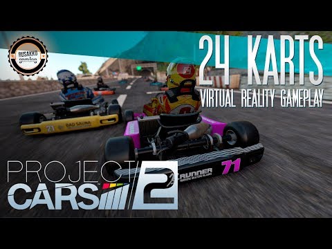 Insane 24 Karts Illegal Street Race in France - Project CARS 2 VR Gameplay