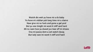 Lady Saw - Stab Out Mi Meat (lyrics)