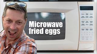 Cooking In The Camper - Microwave Fried Egg Muffin Breakfast