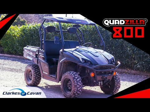 Quadzilla 800 - Walkaround - Noise, Outside, Inside, Tipper...