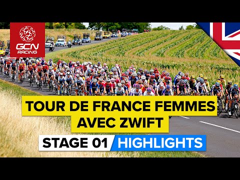 Final Climb Challenge For Sprinters! | Tour De France Femmes Avec Zwift 2023 Highlights - Stage 1