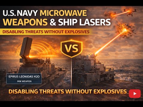 U.S. Navy Microwave Weapons and Ship Lasers: Disabling Threats Without Explosives