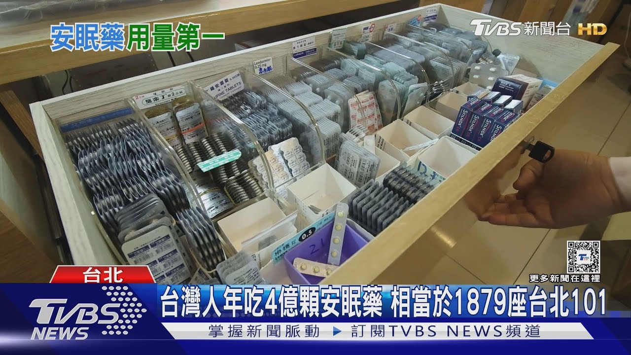 1年吃4億顆安眠藥疊成1879座101　台灣失眠、焦慮問題嚴重