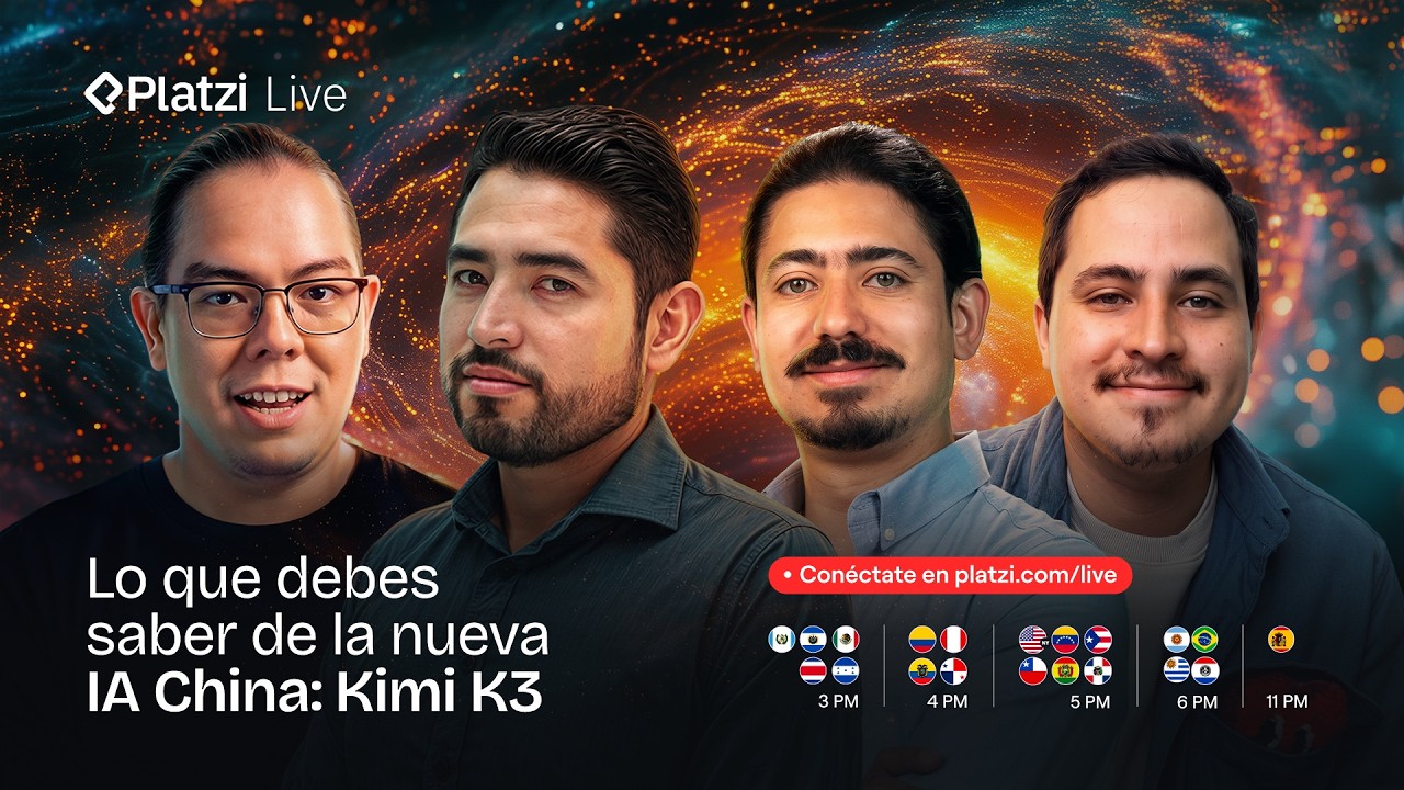 Lo que debes saber sobre Kimi K3, la IA china | Platzi Live