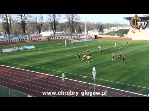 24.04.2013 skrót meczu Chrobry Głogów - Gryf Wejherowo 1-0