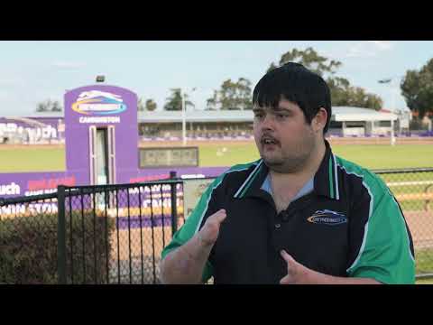 Matthew Frampton: West Aussie greyhound racing's cool, calm and collected lure driver