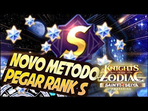 NOVO METODO DE PEGAR RANK S! SAINT SEIYA AWAKENING