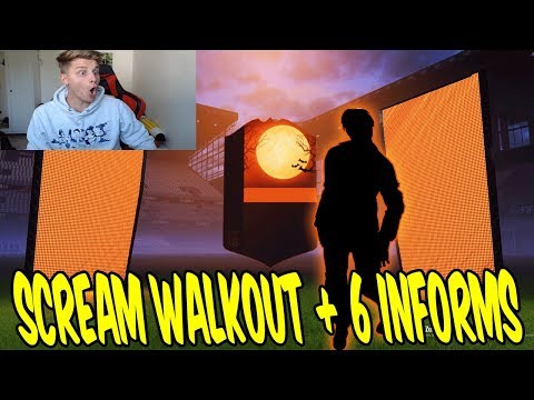 HEFTIGER SCREAM WALKOUT + 6 INFORMS im PACK OPENING! ⛔️🔥 - FIfa 18 Fut Champions Ultimate Team