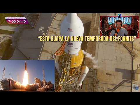 THEGREFG reacts live to the ARTEMIS II LAUNCH