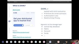 Great introduction to Daml by Andreas given as Guest Lecture on Daml at Rapperswil (Switzerland)