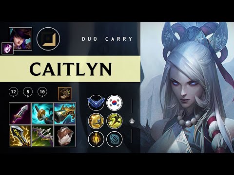 Caitlyn ADC vs Draven - KR Diamond Patch 26.02