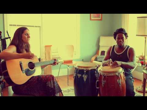 Jeff & Friends  Haitian Drumming +Guitar with Adrienne Shamszad