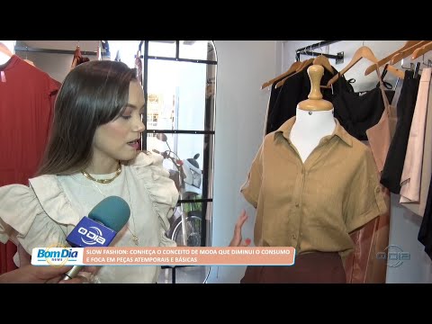 Slow fashion: Conheça o conceito de moda que diminui consumo e foca em peças básicas 29 09 2022