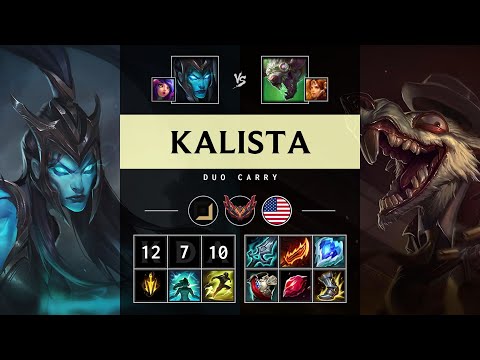 Kalista ADC vs Twitch - NA Grandmaster Patch 25.21