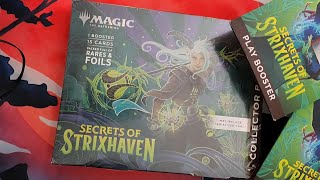 Secrets of Strixhaven collector pack and booster pack opening. #mtg #magic #magicthegathering