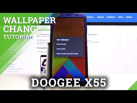 How to Change Wallpaper in DOOGEE X55 – Desktop Update