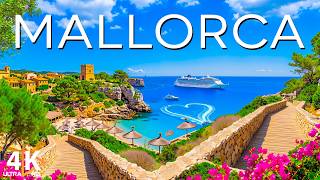 Mallorca, Spain 4K UHD 🇪🇸 Scenic Coastlines, Hidden Bays & Mediterranean Beauty | Relaxing Music