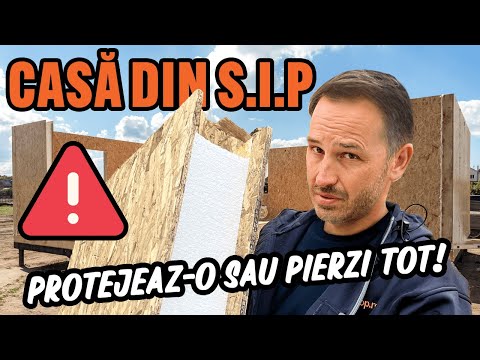 Casa din panouri SIP | Economie la inceput, probleme mai tarziu?