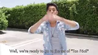 CNCO Behind the Scenes of Tan Fácil with Zé Felipe (Eng Sub)