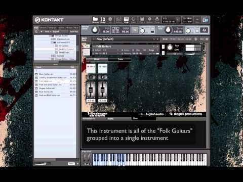 Free Download Vintage Guitars KONTAKT
