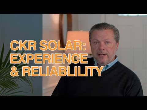 CKR Solar Testimonial - True Professionals In The Solar Industry
