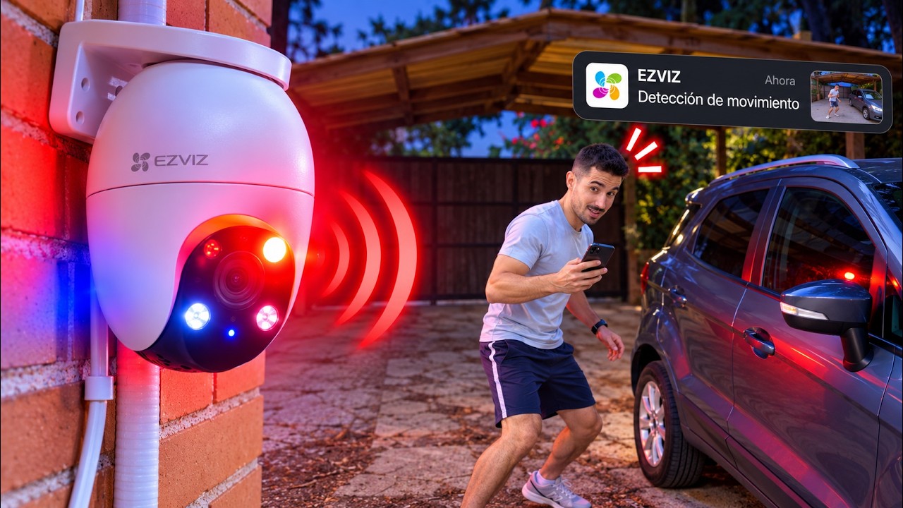 Así es la camara de seguridad más BARATA y AVANZADA para tu hogar 🚨 EZVIZ C8C 2K | Review