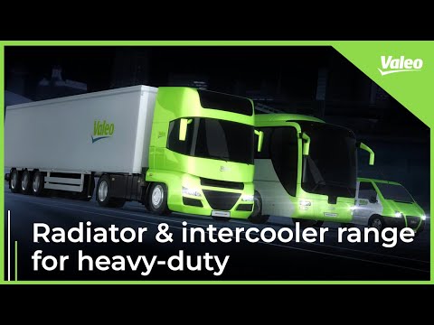 Radiator & Intercooler Range for Heavy-Duty by Valeo