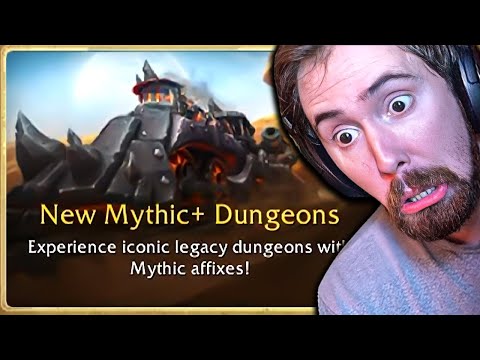 ACTUALLY HARD?! Asmongold VS WoW New Mythic+ Dungeons