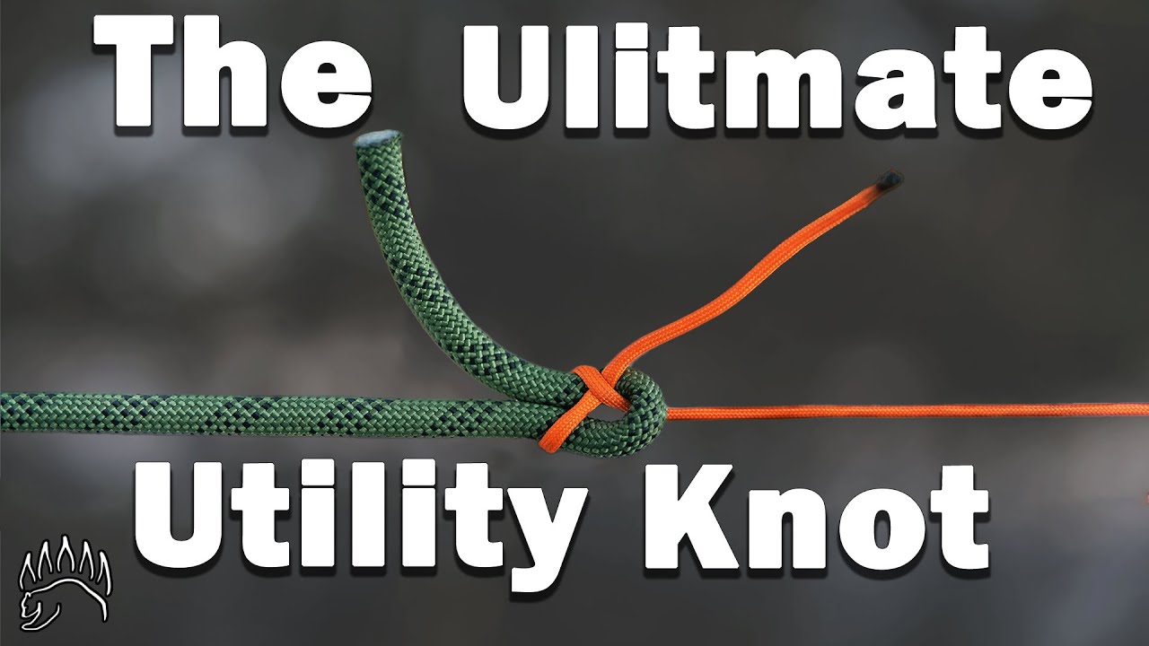Knot Tying Tutorials [For VISUAL Learners] The Bear Essentials