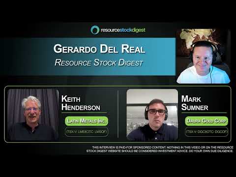 Latin Metals CEO Keith Henderson & Daura Gold CEO Mark Sumner - Cerro Bayo Gold-Silver Drill Results