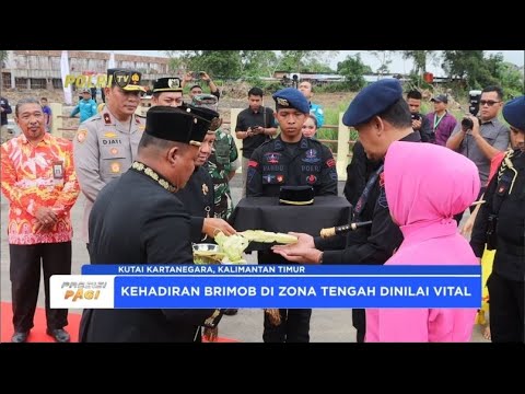 WAKAPOLRES KUKAR HADIRI PERESMIAN PEMBANGUNAN TAHAP I MAKO BRIMOB II