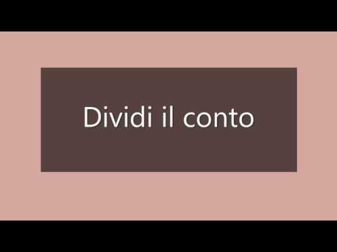 Dividi il conto Video