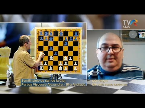 Emisiunea 303 Regi și Pioni - Semifinalele de șah - Cluj - partida Alexandru Vișoescu - Bira Andrada