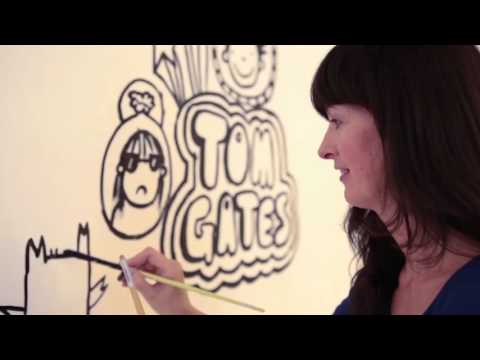 Liz Pichon shows you how to draw a FANTASTIC Tom Gates!