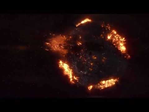 Destruction of the planet of Ilum (Star Wars Episode VII: The Force Awakens)