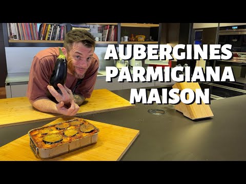 Eggplant Parmigiana in the style of Norbert Tarayre