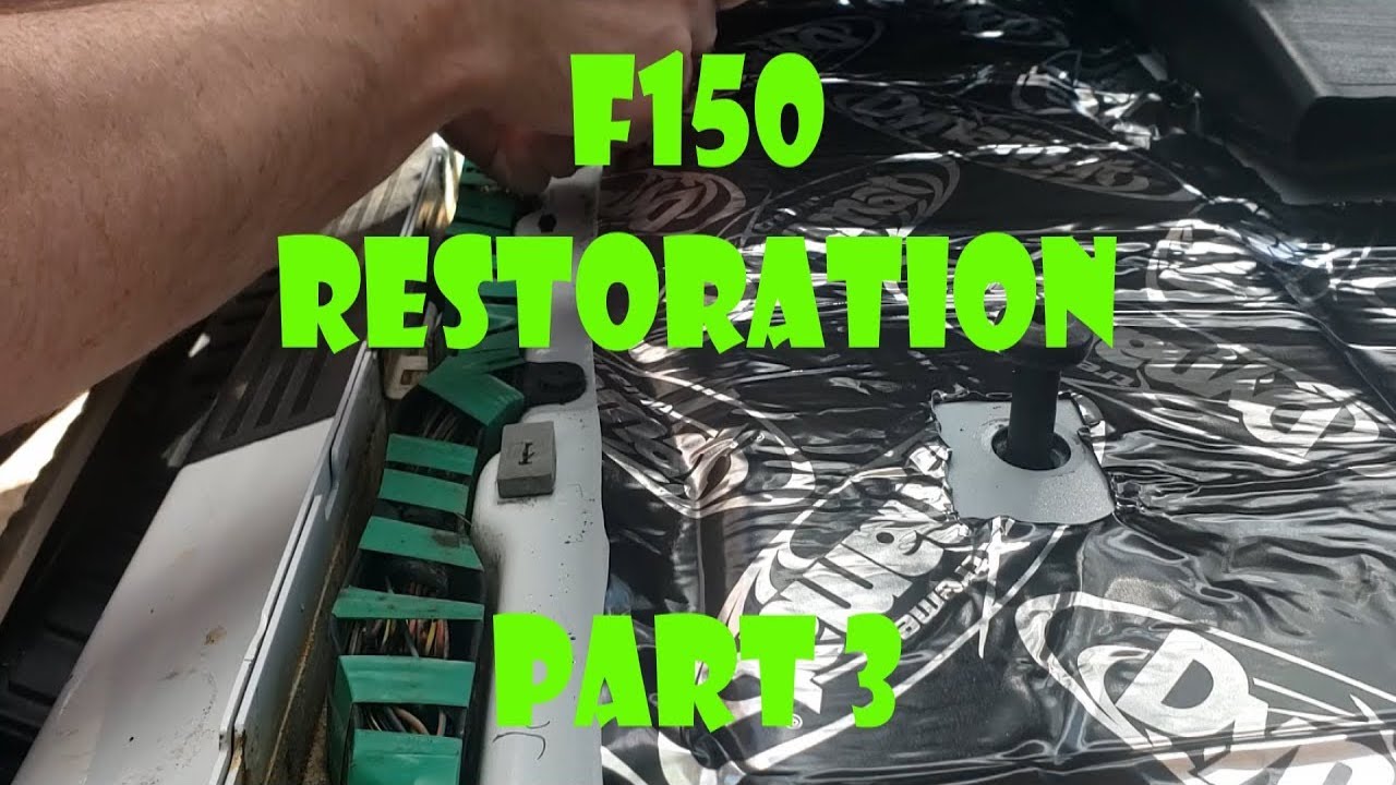 Restoring the Interior of a 2006 F150 Part 3: (How to Install Dynamat)