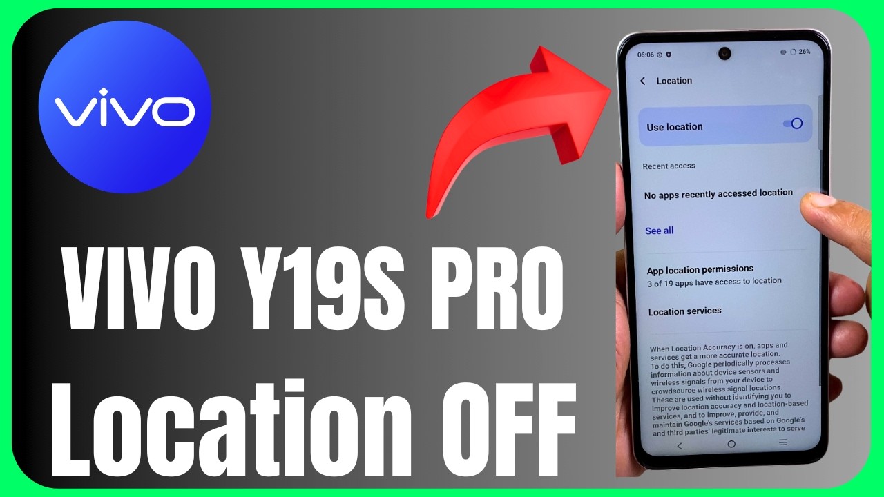 📍 Vivo Y19s Pro Location OFF 😱📱 | GPS Settings Tutorial 🔥