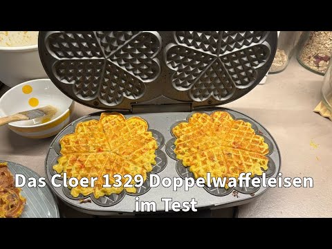 Das Cloer 1329 Doppelwaffeleisen im Test