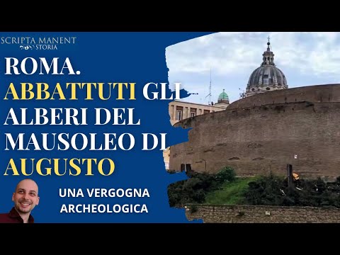 Roma. Abbattuti gli alberi del Mausoleo di Augusto. E' una vergogna