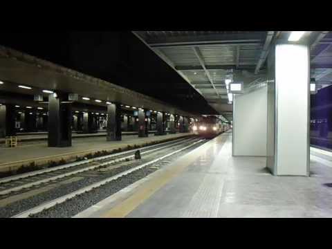 E656.046 + E656.039 in partenza con l' ICN 1955 Roma Termini - Siracusa/Palermo Centrale