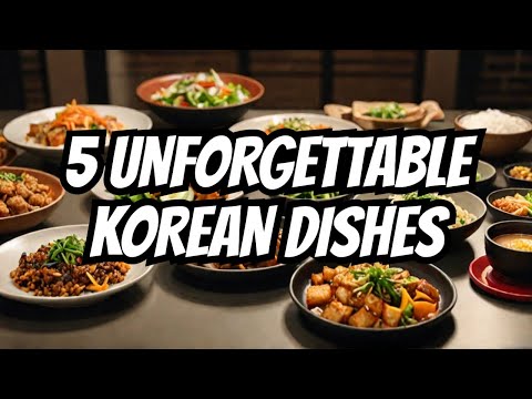 5 Korean Dishes That Will Blow Your Guests Away! Tried & Tested