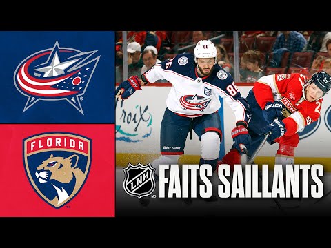 Blue Jackets vs Panthers | Faits saillants