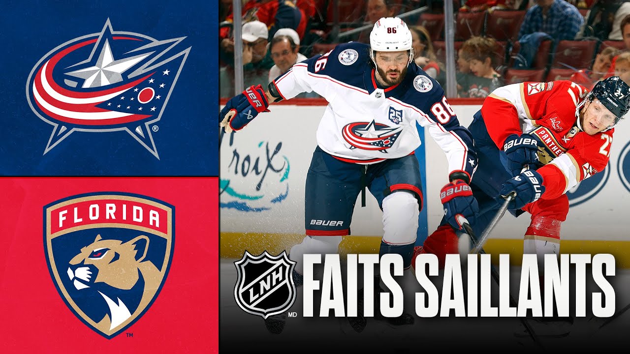 Blue Jackets vs Panthers | Faits saillants